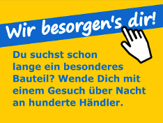 Nichts gefunden? Kein Problem! Trage einfach ein Gesuch ein!